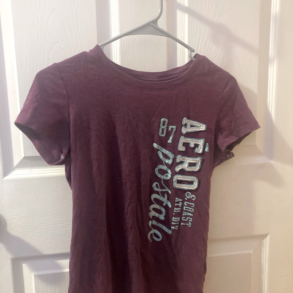 Purplish, red Aeropostale shirt